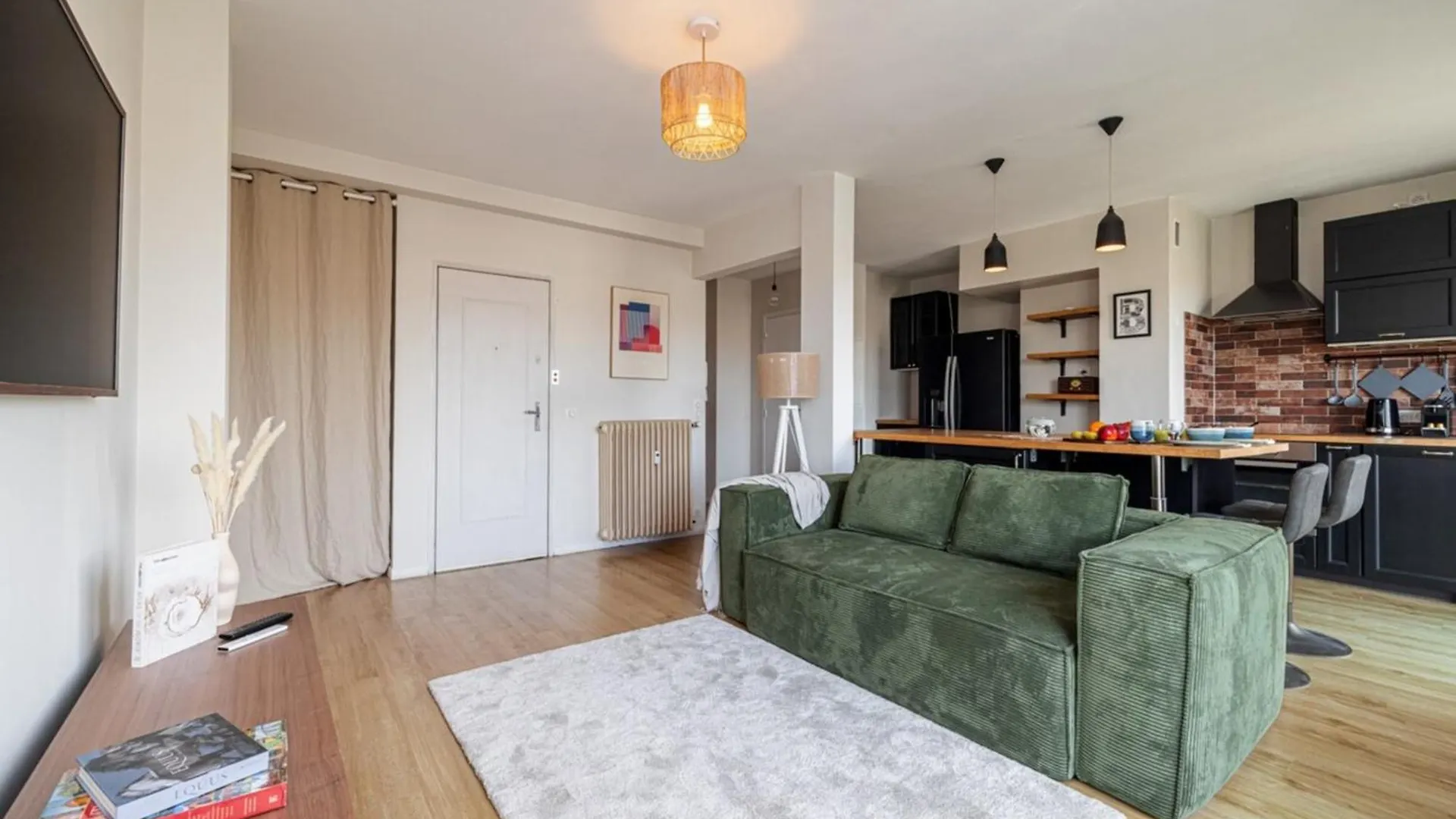 ניס Delfino - Charming Roof Terrace Apartment W Ac