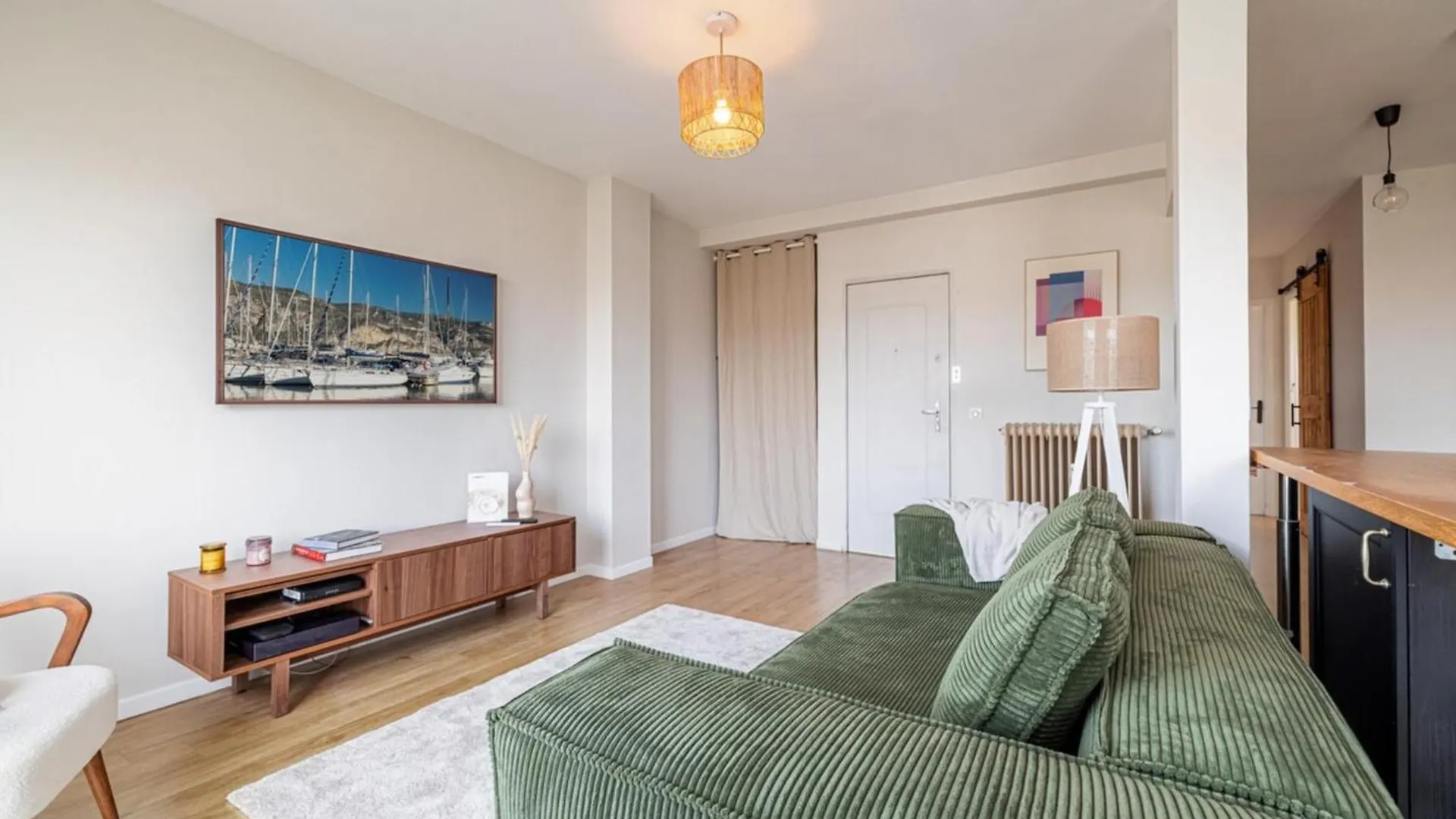 ניס Delfino - Charming Roof Terrace Apartment W Ac