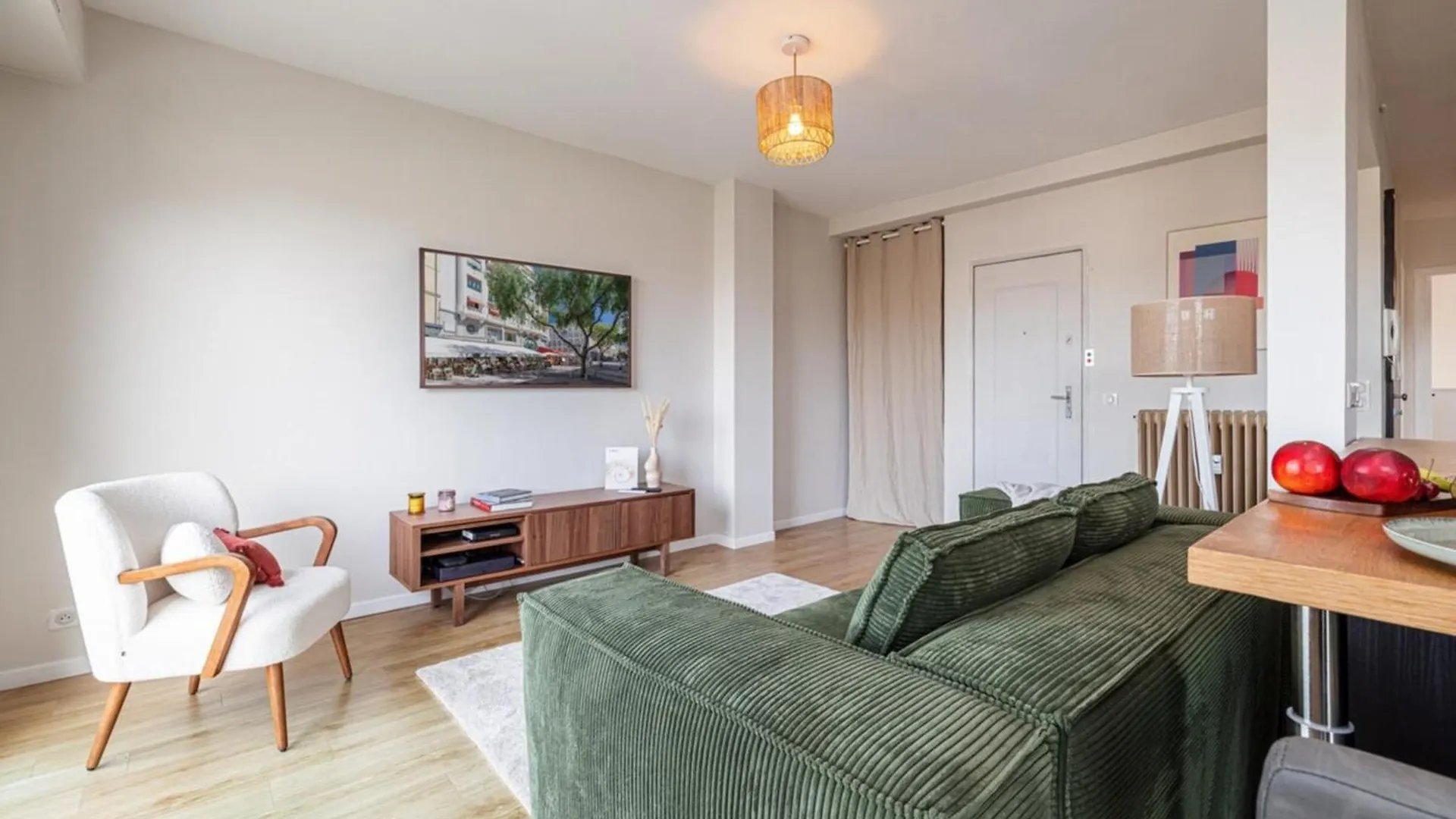 ניס Delfino - Charming Roof Terrace Apartment W Ac